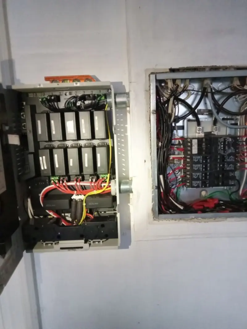 Electrical panel upgrade completed for Indoor Lighting Installation in Princeton